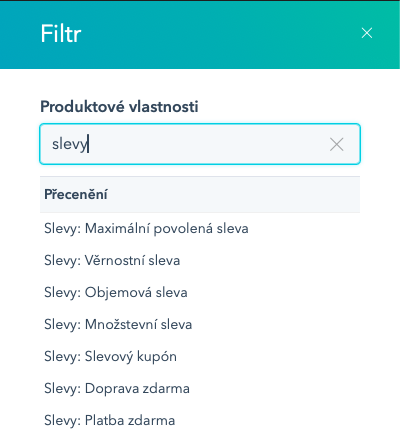 Filtrování podle Slevy: Doprava zdarma